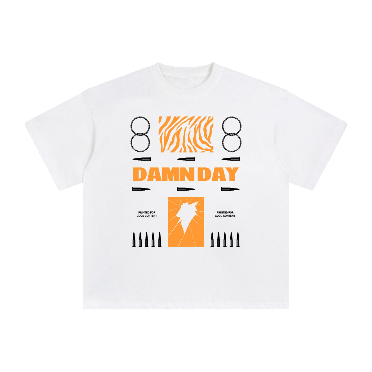 Damn Day Aesthetic Graphic Tee-INNBLAC Fashion Apparel