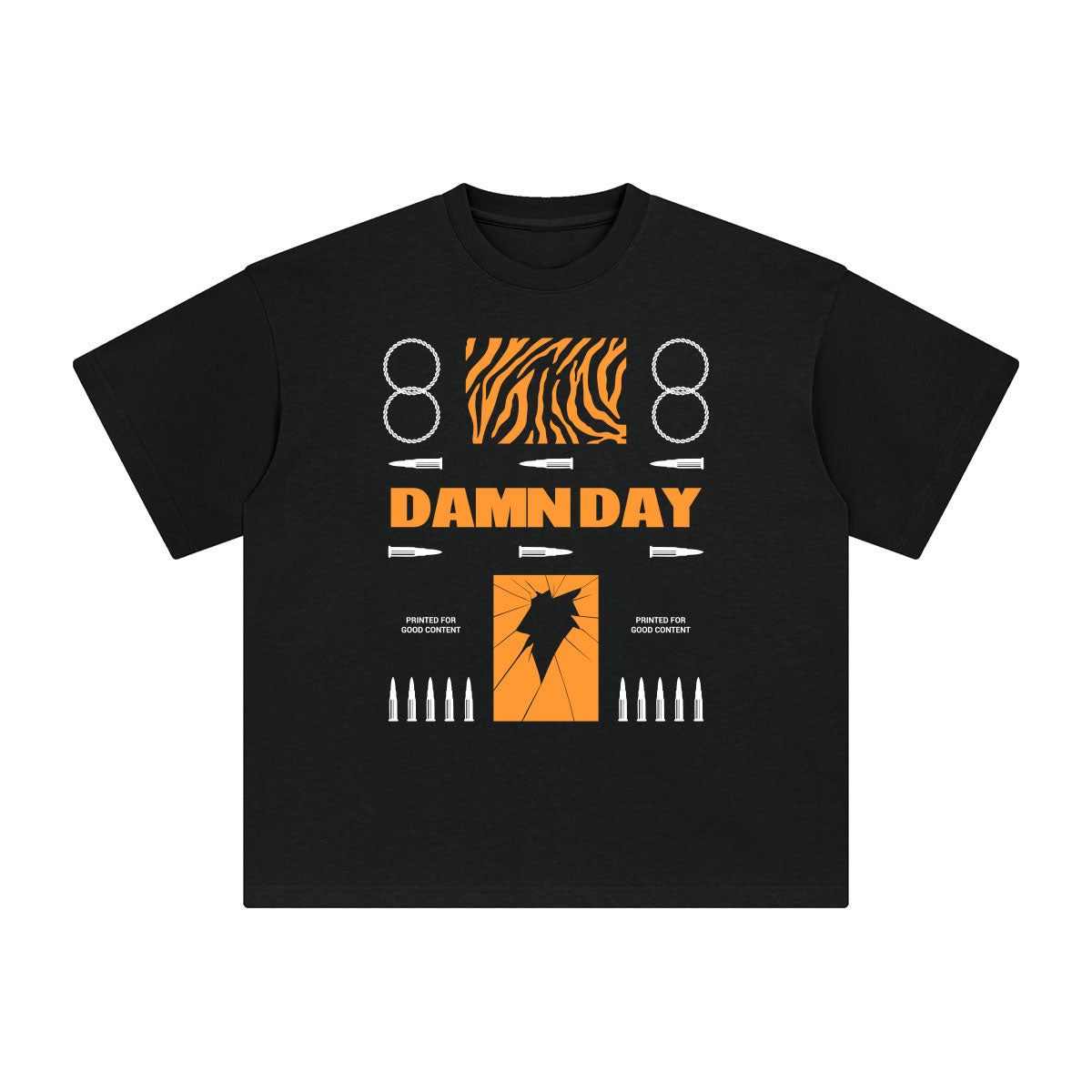 Damn Day Aesthetic Graphic Tee-INNBLAC Fashion Apparel