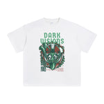 Dark Visions Japanese Kanji Graphic Tee-INNBLAC Fashion Apparel