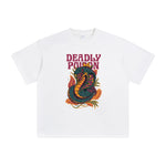 Deadly Poison Snake Graphic Tee-INNBLAC Fashion Apparel
