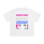 Decisions Maker Abstract Graphic Tee-INNBLAC Fashion Apparel