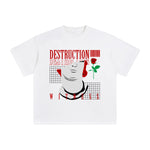 Destruction Abstract Art Graphic Tee-INNBLAC Fashion Apparel