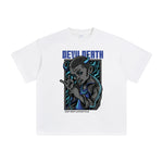 Devil Death Hip Hop Graphic Tee-INNBLAC Fashion Apparel