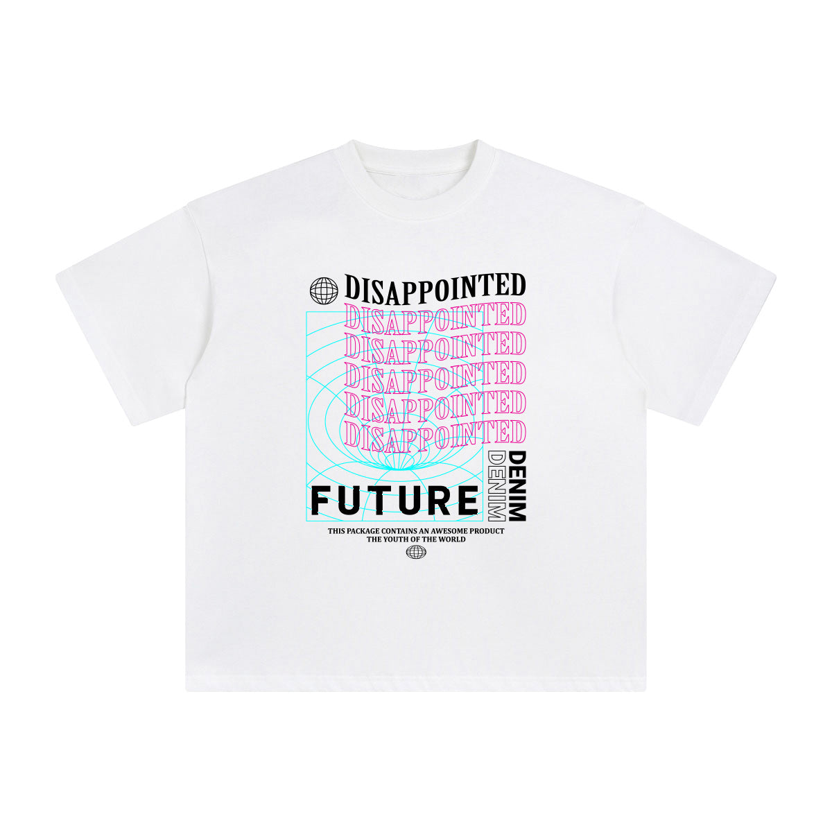 Disappointed Abstract Art Graphic Tee-INNBLAC Fashion Apparel