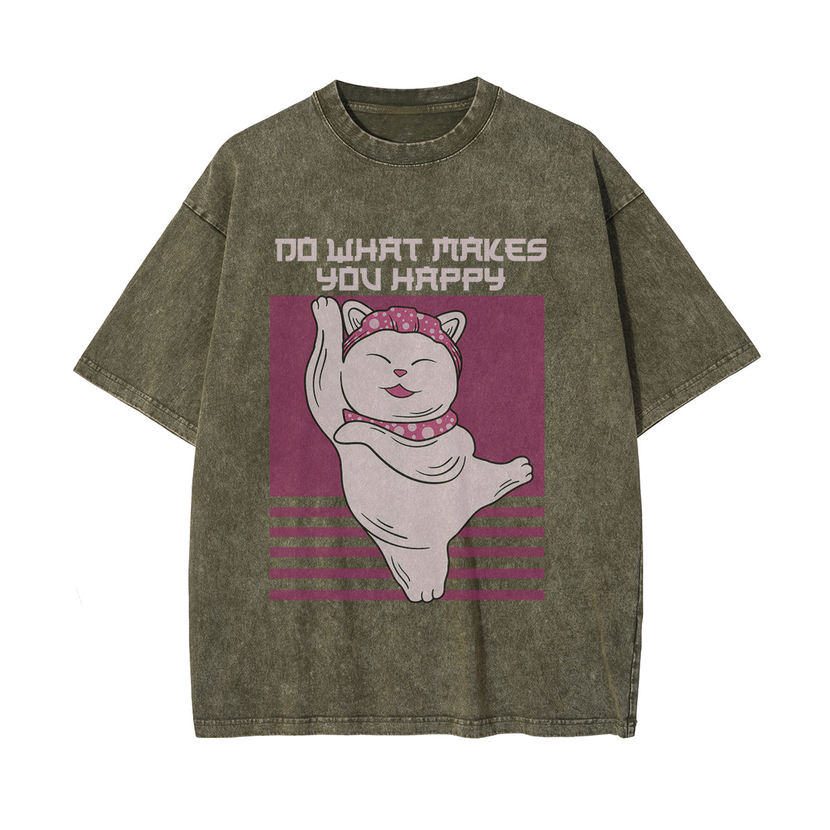 Do What Makes You Happy Graphic Tee-INNBLAC Fashion Apparel