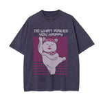 Do What Makes You Happy Graphic Tee-INNBLAC Fashion Apparel