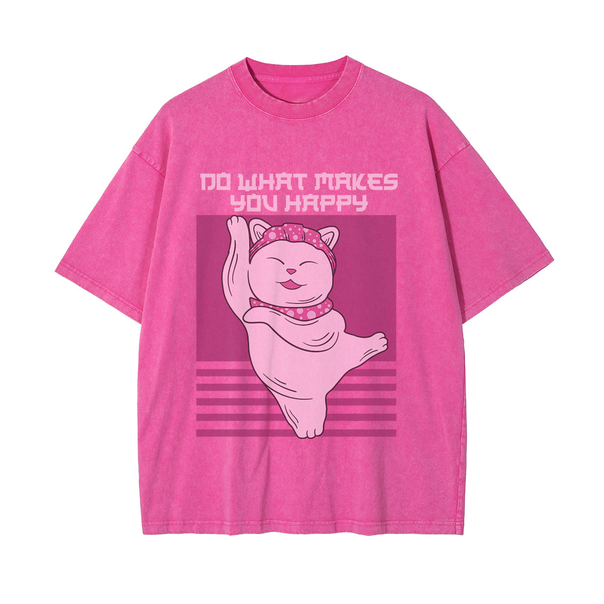 Do What Makes You Happy Graphic Tee-INNBLAC Fashion Apparel
