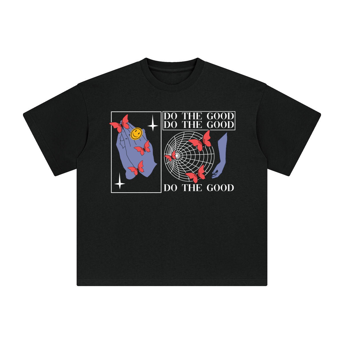 Do the Good Creative Aesthetic Graphic Tee-INNBLAC Fashion Apparel