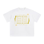 Doom Hunter Abstract Graphic Tee-INNBLAC Fashion Apparel