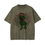 Drink Eat And Be Merry Washed Tee-INNBLAC Fashion Apparel