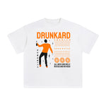 Drunkard Abstract Graphic Tee-INNBLAC Fashion Apparel