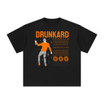 Drunkard Abstract Graphic Tee-INNBLAC Fashion Apparel