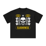 Elusiveness Abstract Graphic Tee-INNBLAC Fashion Apparel