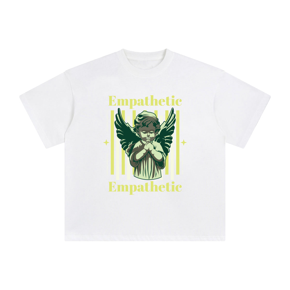 Empathetic Abstract Graphic Tee-INNBLAC Fashion Apparel
