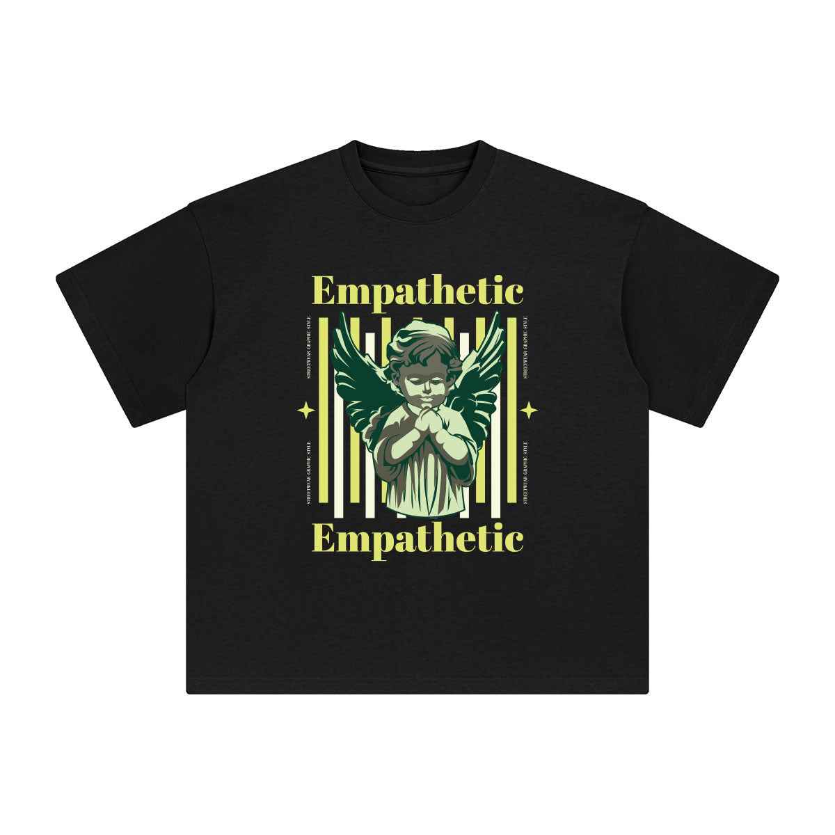 Empathetic Abstract Graphic Tee-INNBLAC Fashion Apparel