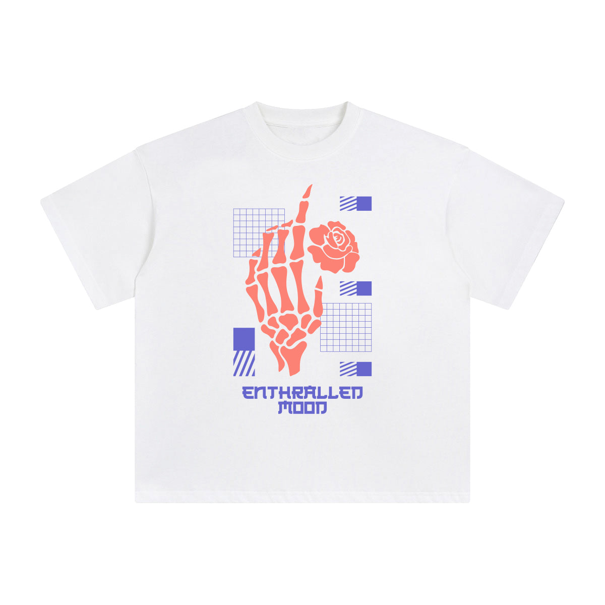 Enthralled Moon Abstract Graphic Tee-INNBLAC Fashion Apparel