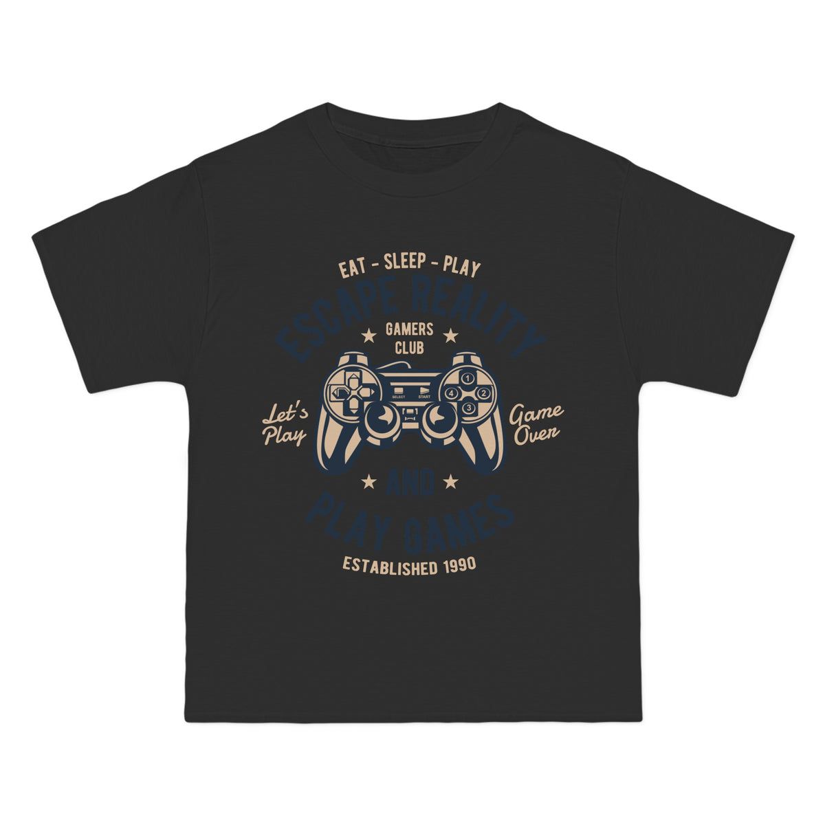 Escape Reality & Play Games Graphic Tee-INNBLAC Fashion Apparel