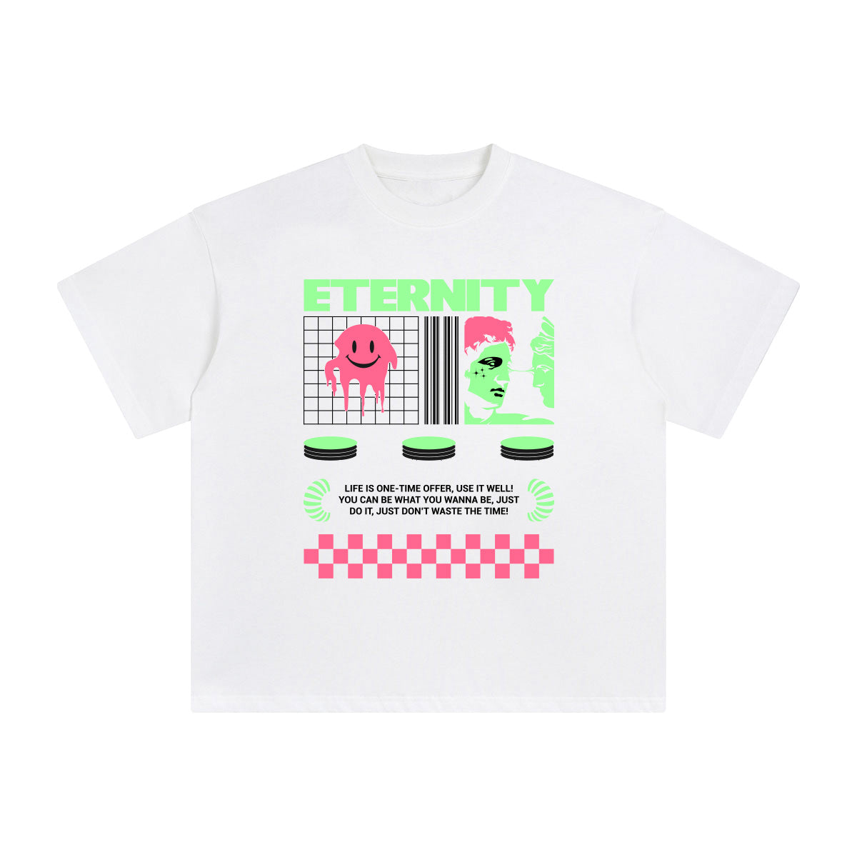 Eternity Aesthetic Graphic T Shirt-INNBLAC Fashion Apparel