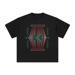 Exotic Sanctuary Abstract Graphic Tee-INNBLAC Fashion Apparel