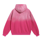 Women's Faded Double Slider Zip Hoodie-INNBLAC Fashion Apparel