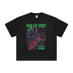 Failed Visit Octopus Monster Graphic Tee-INNBLAC Fashion Apparel