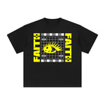 Faith Abstract Graphic Tee-INNBLAC Fashion Apparel