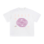 Fault Abstract Art Graphic T Shirt-INNBLAC Fashion Apparel