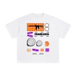 Fearless Abstract Graphic Tee-INNBLAC Fashion Apparel