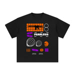 Fearless Abstract Graphic Tee-INNBLAC Fashion Apparel
