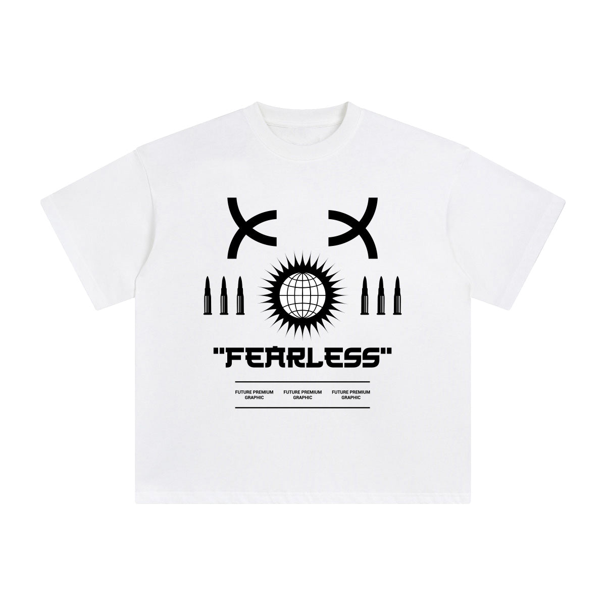 Fearless Aesthetic Graphic T Shirt-INNBLAC Fashion Apparel