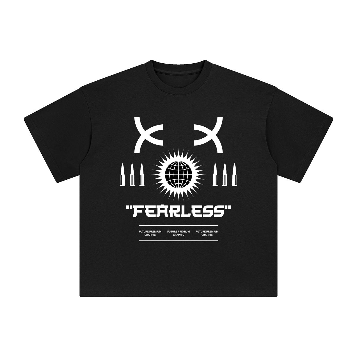 Fearless Aesthetic Graphic T Shirt-INNBLAC Fashion Apparel