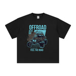 Feel the Road Jeep Graphic Tee-INNBLAC Fashion Apparel