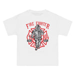 Fire Fighter Graphic T Shirt-INNBLAC Fashion Apparel