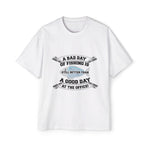 Fish & Slogan Graphic Tee-INNBLAC Fashion Apparel