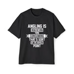 Fishing Slogan Graphic Tee-INNBLAC Fashion Apparel