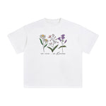 Flowers Graphic T Shirt-INNBLAC Fashion Apparel