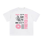 Forever Liar Cartoon Graphic Tee-INNBLAC Fashion Apparel