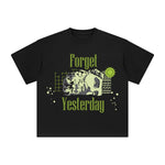 Forget Yesterday Abstract Art Graphic Tee-INNBLAC Fashion Apparel