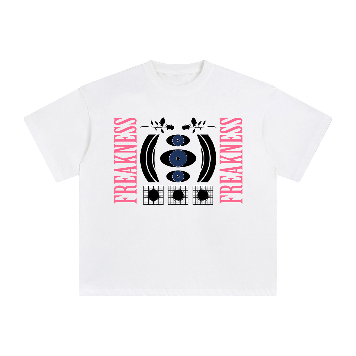 Freakness Aesthetic Graphic Tee-INNBLAC Fashion Apparel