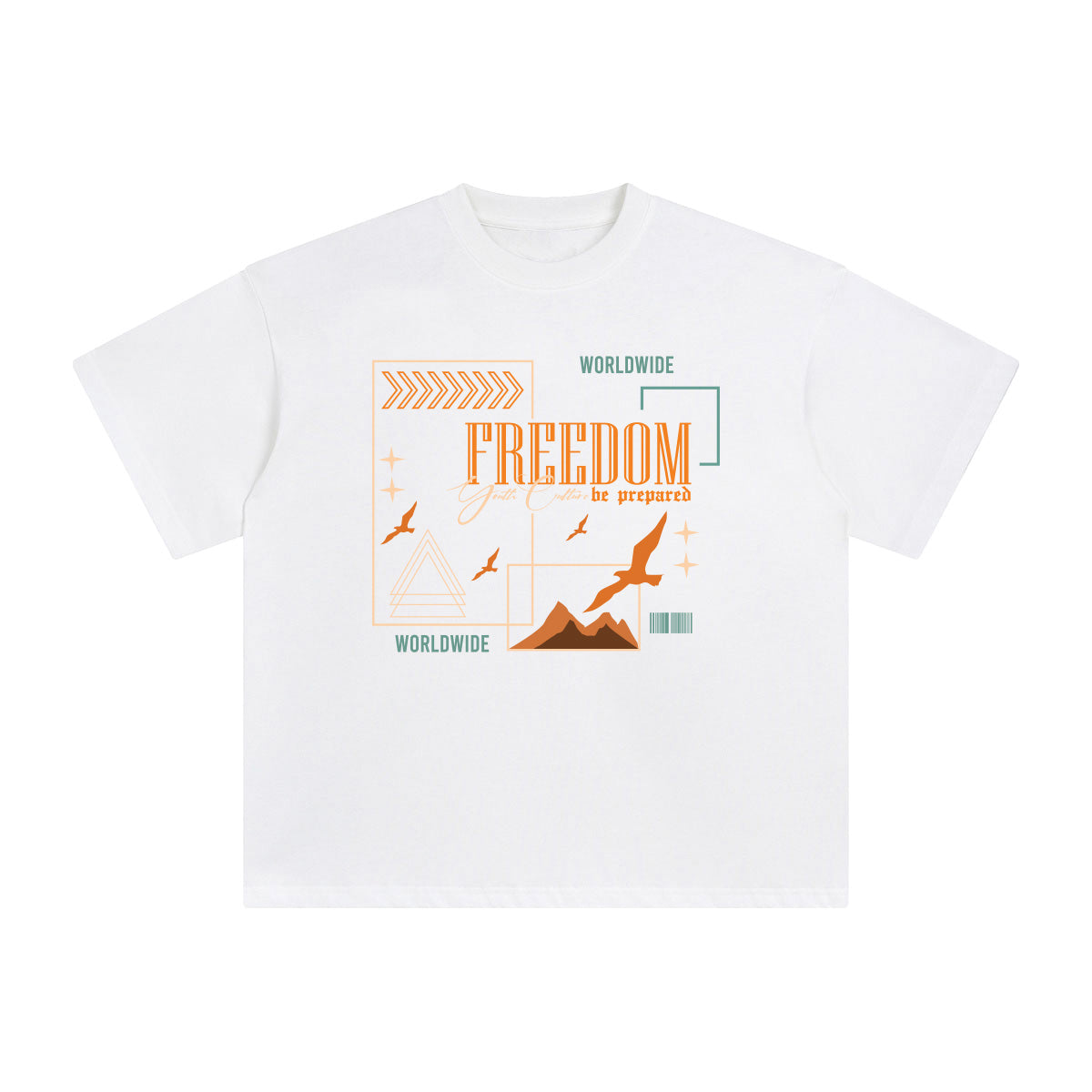 Freedom Youth Culture Graphic Tee-INNBLAC Fashion Apparel