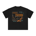 Freedom Youth Culture Graphic Tee-INNBLAC Fashion Apparel