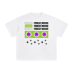 Friday Mood Abstract Graphic Tee-INNBLAC Fashion Apparel