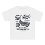Full Speed Motorcycle Graphic Tee-INNBLAC Fashion Apparel