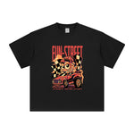 Fun Street Retro Cartoon Graphic Tee-INNBLAC Fashion Apparel