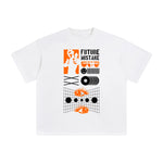 Future Mistake Abstract Graphic Tee-INNBLAC Fashion Apparel