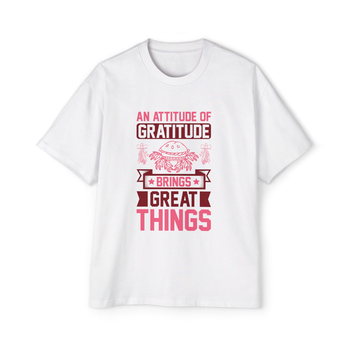 GRATITUDE Slogan Graphic Tee-INNBLAC Fashion Apparel