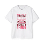 GRATITUDE Slogan Graphic Tee-INNBLAC Fashion Apparel