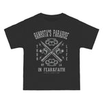 Gangsta's Paradise Retro Graphice Tee-INNBLAC Fashion Apparel