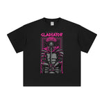 Gladiator Warrior Aesthetic Graphic Tee-INNBLAC Fashion Apparel