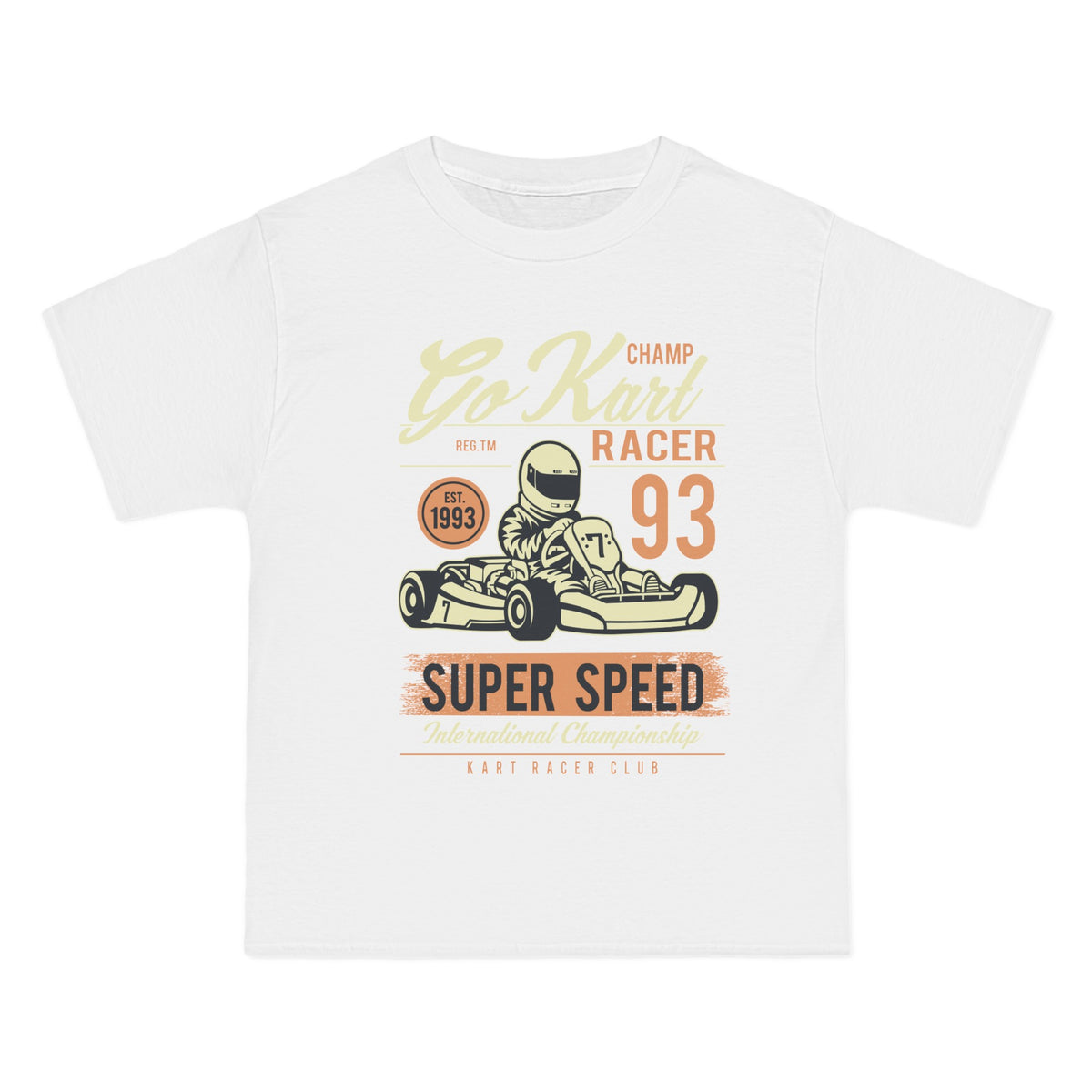 Go Kart Racer Graphic T Shirt-INNBLAC Fashion Apparel